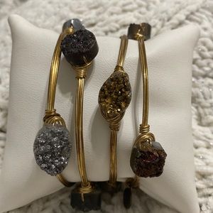 Bourbon & Boweties Bangle Set of 4
